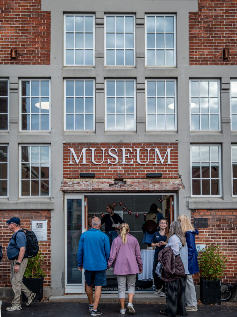 Indgang til museum Elværket