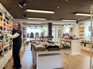 Barok Strik butikken i Møllestræde