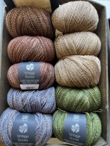 Garn i forskellige farver