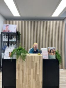 Reception EBV Beauty Clinic