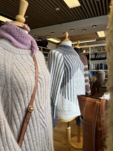 Strikbluser i Barok Strik